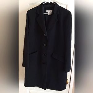 Black Preston & York Size 10 Peacoat